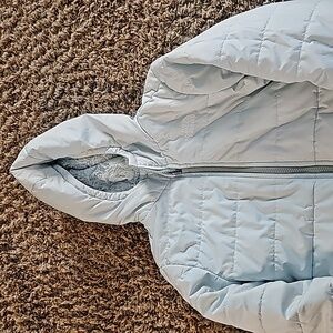Girls northface reversible mossbud swirl jacket large 14/16
